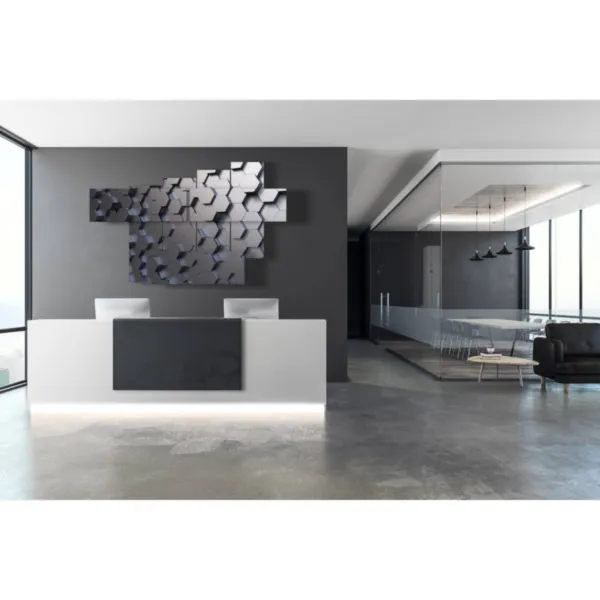 Moderne silberne minimalistische Bilder