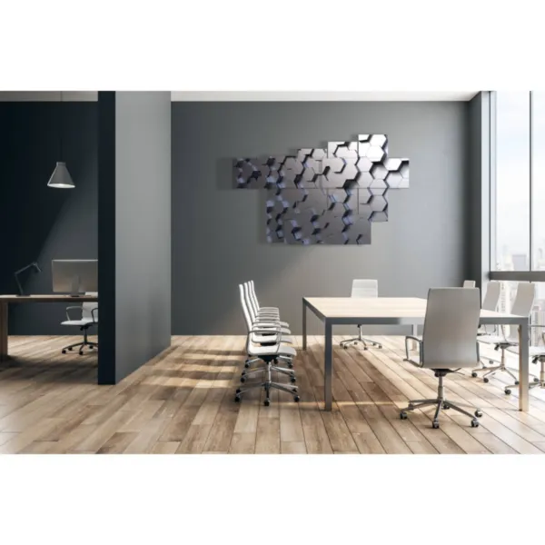 impressions modernes en argent