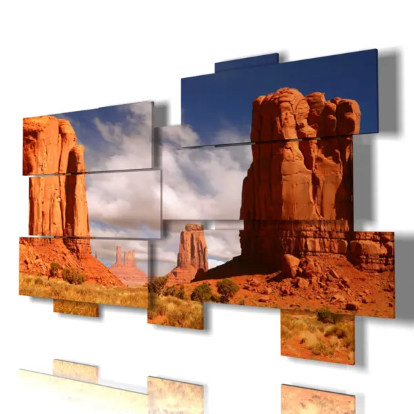 Paysages romantiques, tableaux