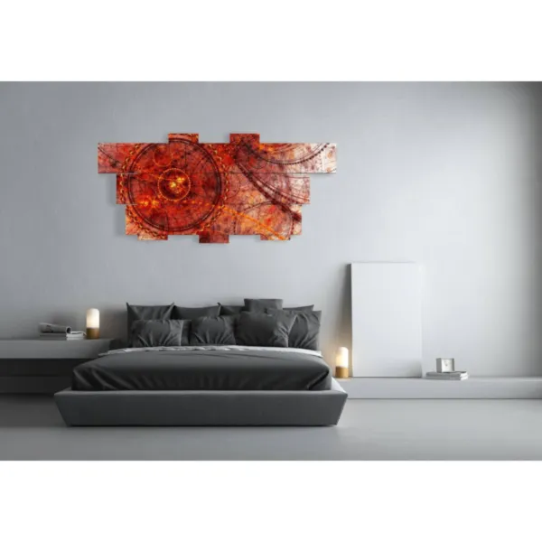 stampe moderne rosso