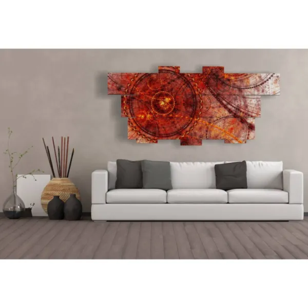 quadri arte moderna rosso