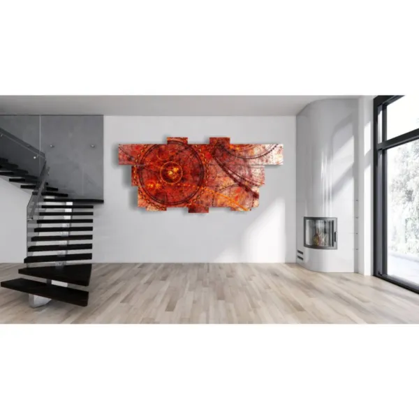 quadri decorazioni rosso antico