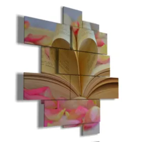 quadri emozionanti libro di petali