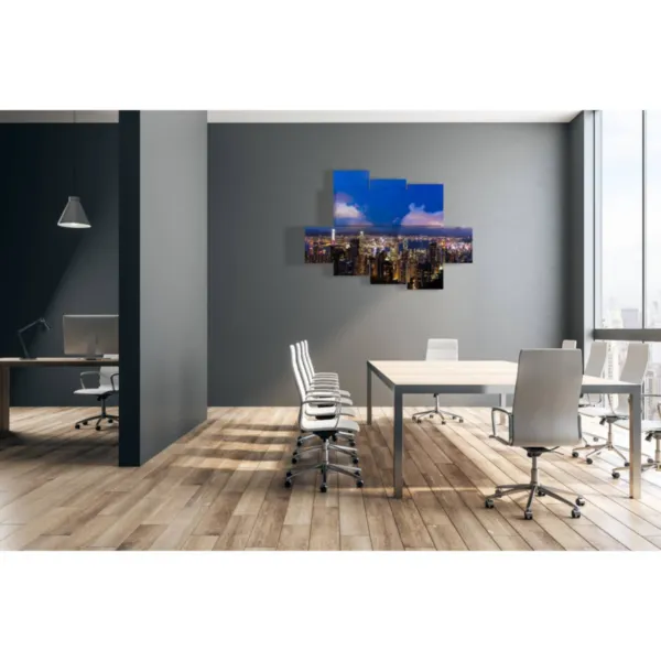 Interior design of the Hong Kong skyline