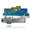 quadro spiaggia maldive - version: 10 pannelli 173x114cm