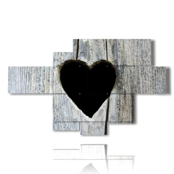  Quadro cuore  si traduce in francese come « tableau cœur ».