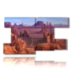 painting of a landscape in arizona - version: 9 pannelli 177x101cm