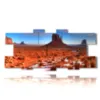 cuadrado con paisaje monument valley arizona - version: 13 pannelli 233x107cm