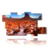 bild mit landschaft monument valley arizona - version: 10 pannelli 191x106cm