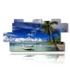 painting boats in a dream island - version: 11 pannelli 202x103cm
