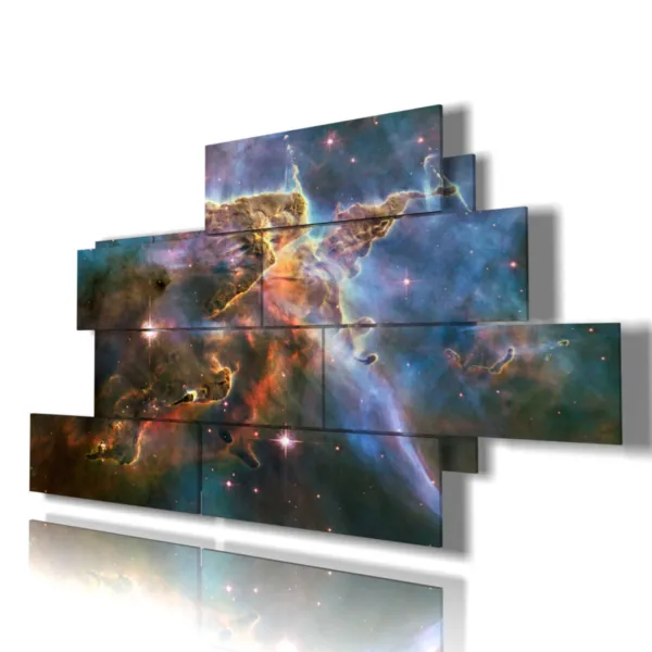 Tableaux avec des images de fantasie de chevaliers