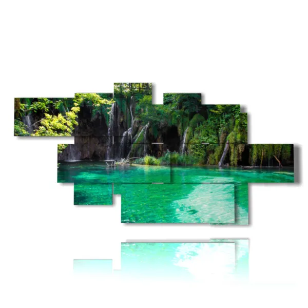 landscape of the lake