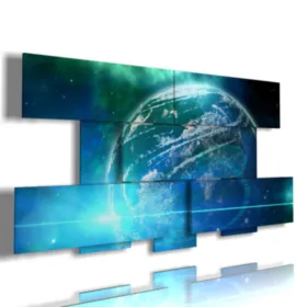 tableau avec de belles images de fantaisie