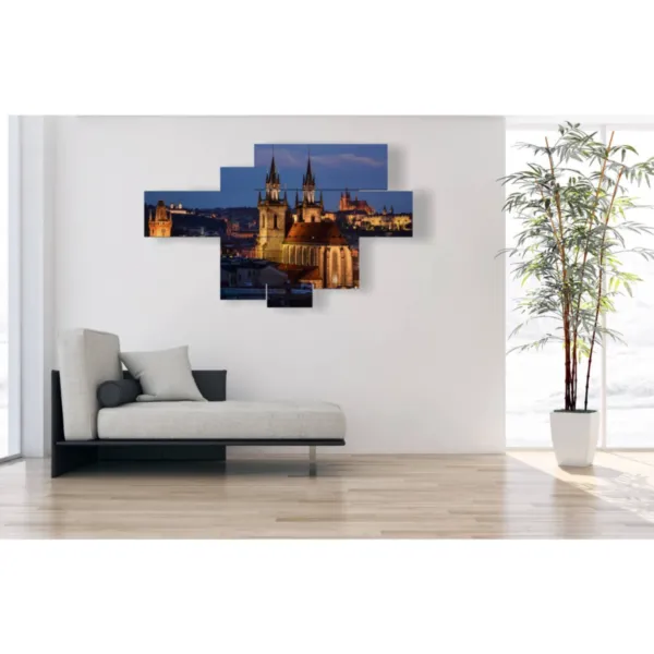 prints of cities at night