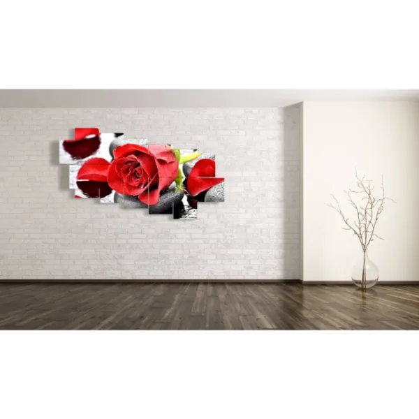 Cuadros en lienzo con rosas rojas