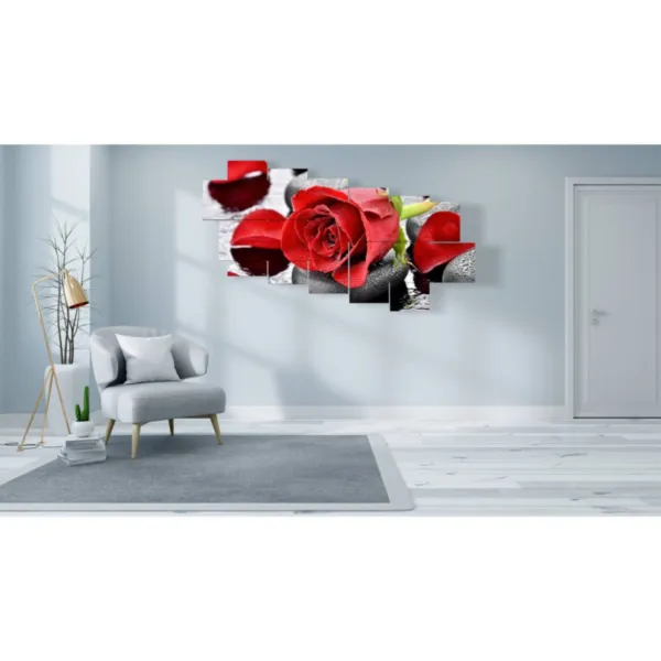 Cuadros de pared con rosas rojas