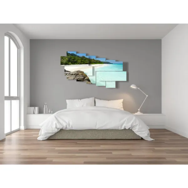 Paintings for the seaside wall