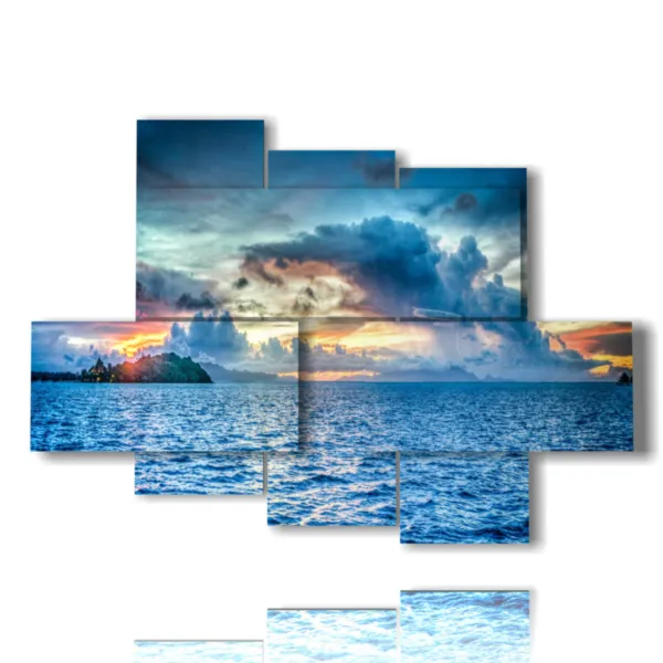 peintures de mer et de ciel