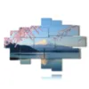 photo paintings mountain mount fuji - version: 15 pannelli 232x153cm