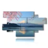 photo paintings mountain mount fuji - version: 12 pannelli 206x119cm