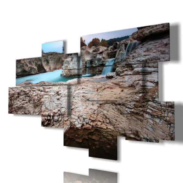 Landscape printed paintings