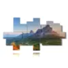 paintings with mountains passo di giau - version: 19 pannelli 276x148cm