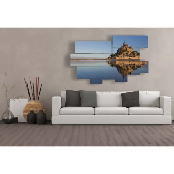 Paintings of Mont Saint Michel, France