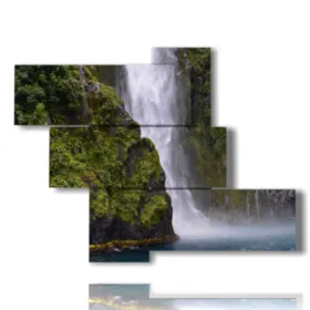 waterfall frame