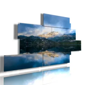 tableaux de montagne et de lac