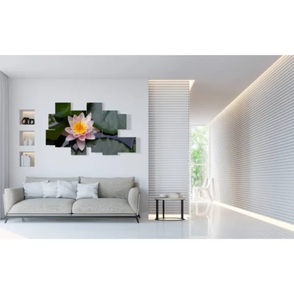 Interior design with flowers