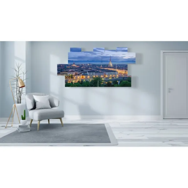 impressions panoramiques de Turin