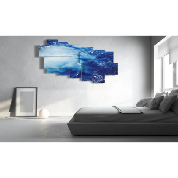 Print of a contemporary abstract painting