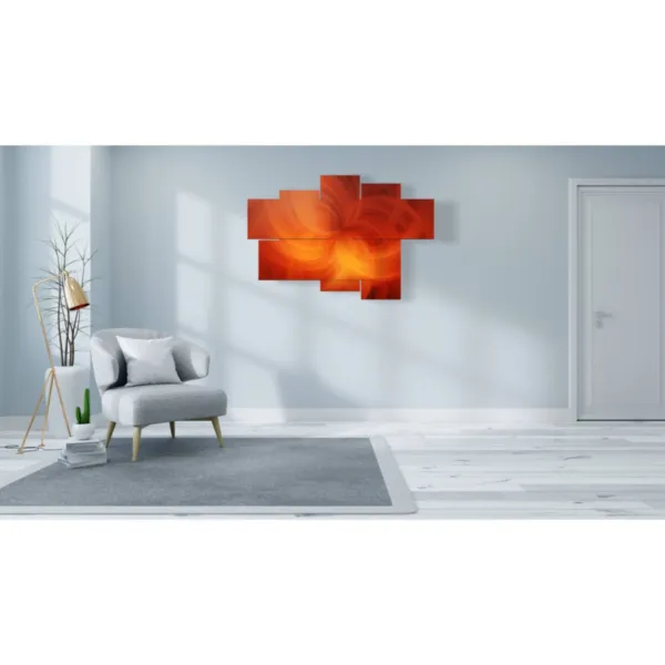 Hand-painted abstract paintings