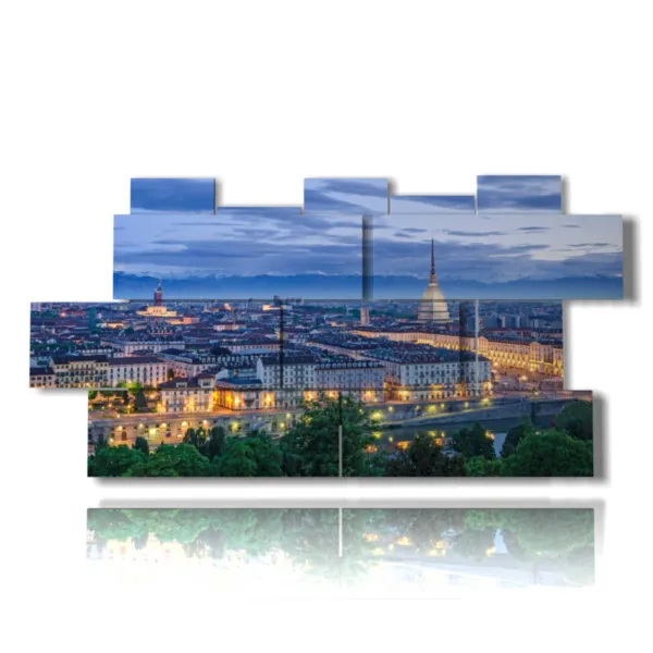 peintures de la ville de Turin