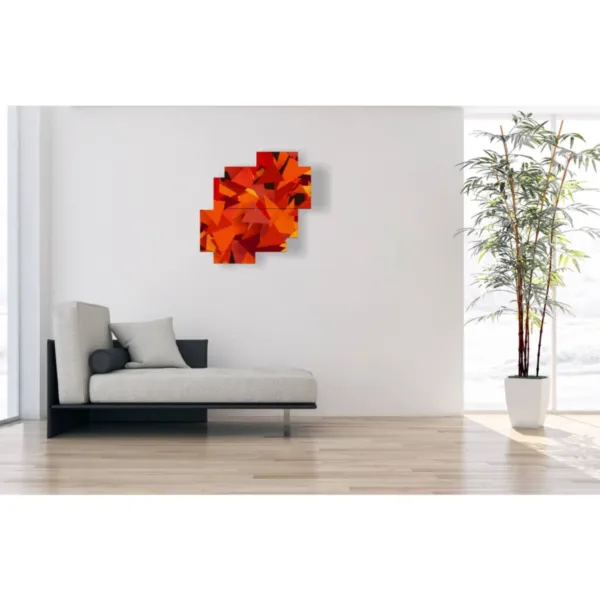 tableaux modernes avec des dessins géométriques