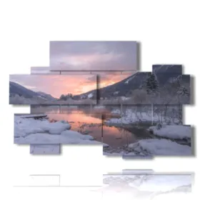 quadri paesaggio invernale