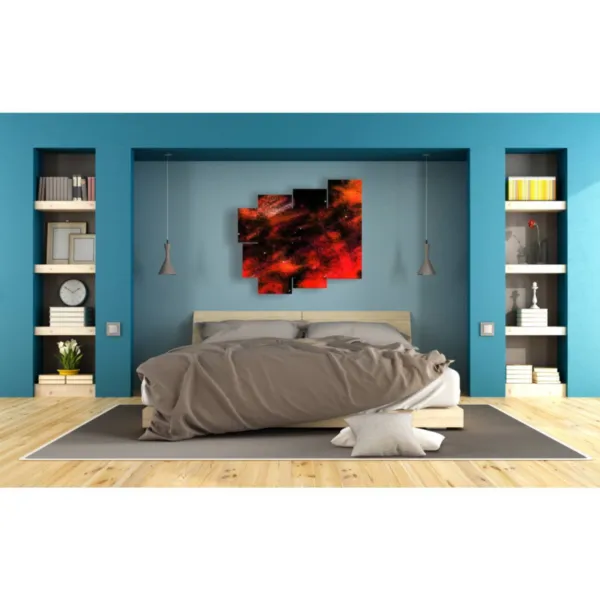 immagini quadri astratti arredo