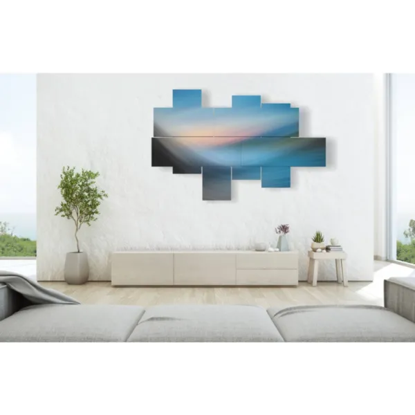 Natural veiled paintings for living room