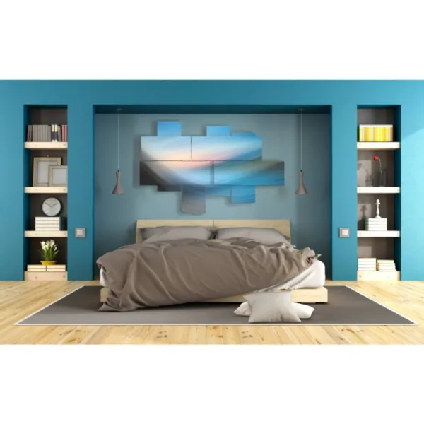 Paintings of veiled nature, decorative murals