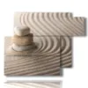quadri con sabbia in linee di relax - version: 6 pannelli 122x96cm