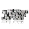 paintings cubic images - version: 13 pannelli 239x101cm