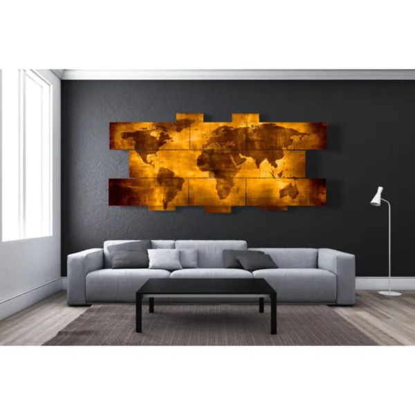 Modern world of all-day furniture and paintings