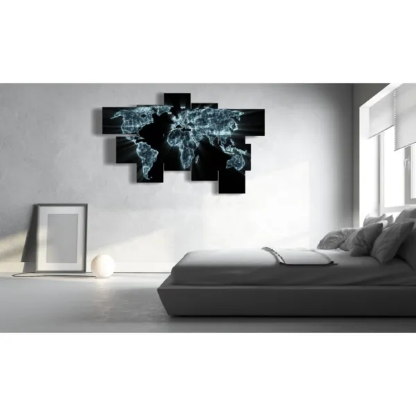 world map prints