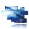 images modern paintings abstract sea - version: 8 pannelli 178x111cm