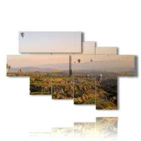 tableaux de montgolfières