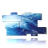images modern paintings abstract sea - version: 10 pannelli 191x106cm