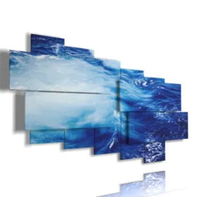 Modern abstract seascape paintings