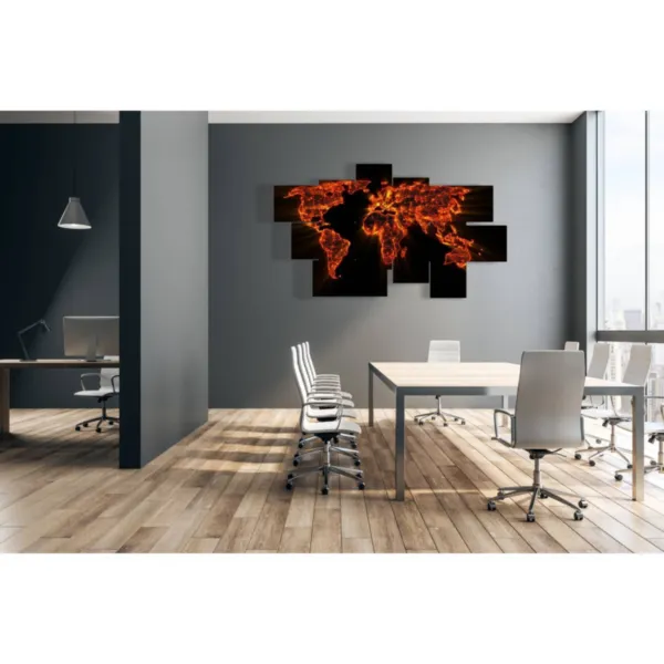 decorazioni planisfero