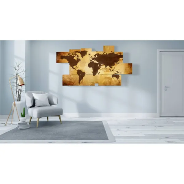 Imprime un globo vintage