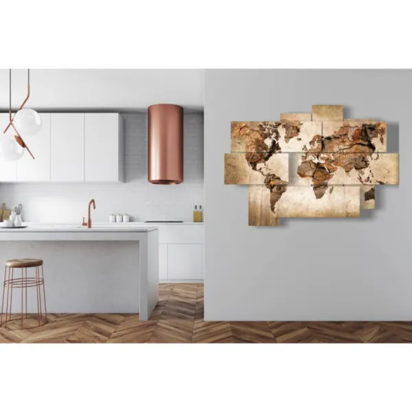 decorazioni con mappamondo